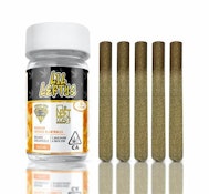 Lil Lefty's - MINI BLUNTS 5 pack 6.5G - Orange Creamsicle