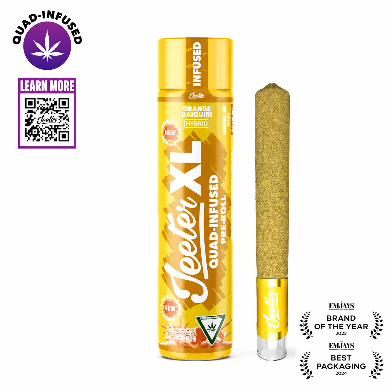 Jeeter - Jeeter - 2g XL Infused Preroll - Orange Daiquiri  Main Image
