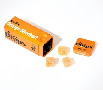 DROPS - Orange (THC Bomb) - Rosin Gummy - 20pc 100mg