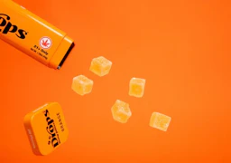 Drops | "Beethoven" 50mg Live Rosin Gummies (10-pack) | Orange