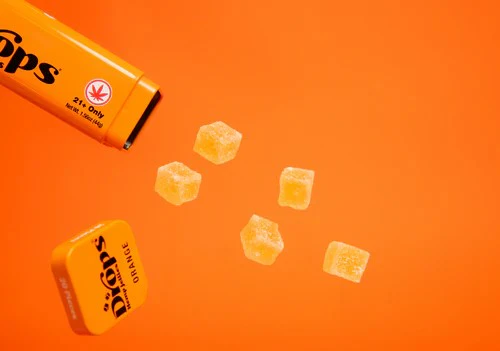 Drops - Drops | "Beethoven" 50mg Live Rosin Gummies (10-pack) | Orange Main Image