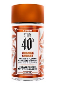 STIIIZY - STIIIZY 40's Orange Sunset Infused Preroll Multi Pack (S) 2.5g