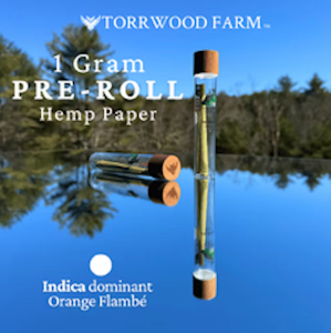Torrwood Farm LLC - Torrwood Farm- Orange Flambe'- 1g Preroll
