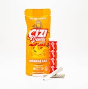 Cizi - Deuces - Orange Gas - 1.5g Infused Pre-Rolls - 2pk