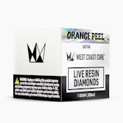 West Coast Cure - Diamonds - Sativa - Orange Peel - (1g)