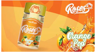  Roses-Orange Pop-Infuse Liquid Diamonds-Infuse Pre Roll-Sativa-54.80%-1G