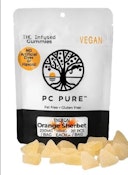  PC Pure- Gummies - Orange Sherbet INDICA 200mg