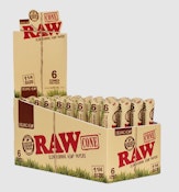 RAW Organic Hemp Cones 6pk #22023