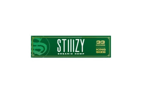 STIIIZY - Stiiizy - Organic Hemp - 33 King Size Rolling Papers