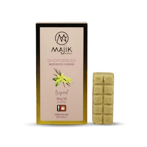 MAJIK EDIBLES - Original Vanilla Shortbread