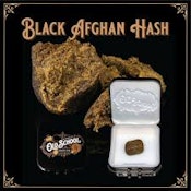 Old School Hash Co - Soft Black Afghan Hash 1g