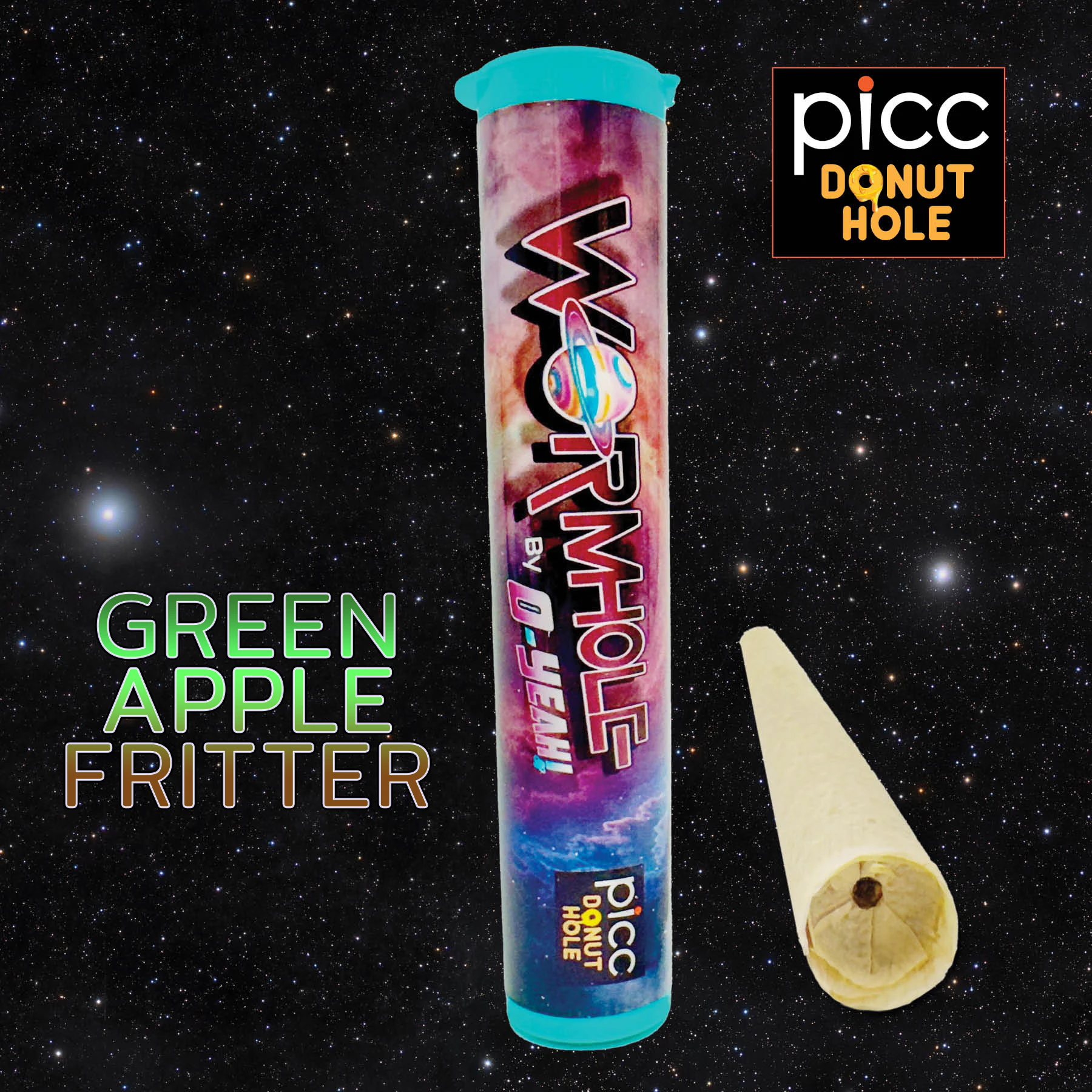 O-Yeah! - O-YEAH! - Green Apple Fritter - 1g Infused Preroll Main Image