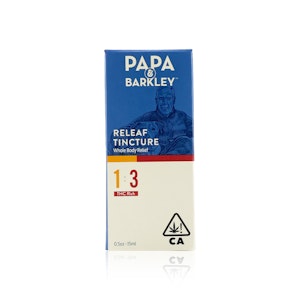 PAPA & BARKLEY - PAPA & BARKLEY - Tincture - THC Rich - 1:3 - 15ML