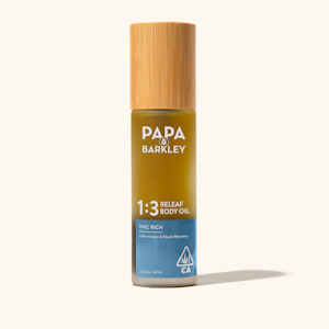 PAPA & BARKLEY - P&B | 1:3 CBD/THC BODY OIL | TOPICAL | 60ML
