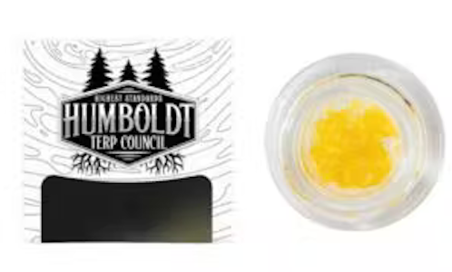 HUMBOLDT TERP COUNCIL - Humboldt Terp Council - 1g Live Resin - P Funk 