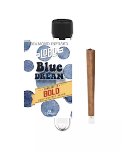 LOBO - Blue Dream - Bold infused glass-tip blunt Pre-Roll - 1g