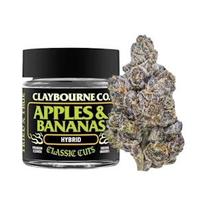 CLAYBOURNE CO. - Claybourne CC Apples & Bananas (H) Flowers 3.5g