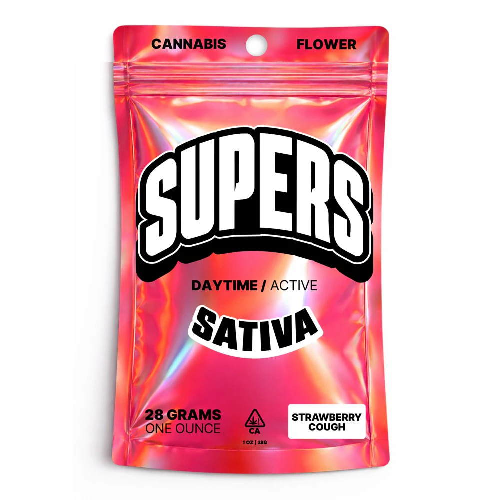 Supers - SUPERS: Strawberry Cough 28g - Greenhouse Flower (S) Main Image
