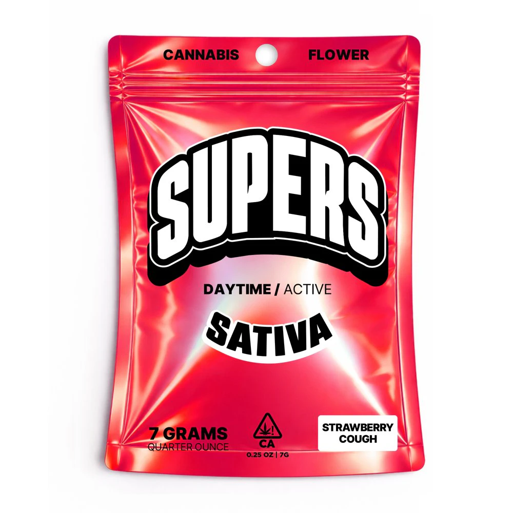 Supers - SUPERS: Strawberry Cough 7g - Greenhouse Flower (S) Main Image