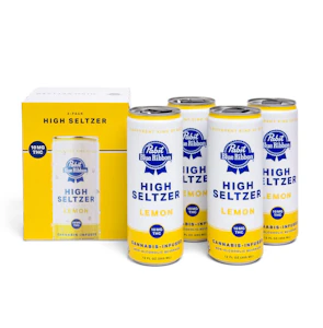 Pabst - Pabst High Seltzer 4pk Lemon
