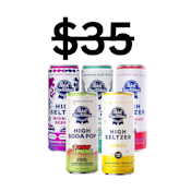 Pabst Beverage Variety Bundle | 5x 10mg THC Single Cans | Pabst Labs