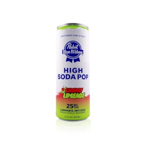 PABST - Drink - Cherry Limeade - High Soda - 25MG