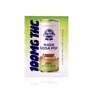 PABST - PABST - Drink - Cherry Limeade - 4-Pack - 100MG