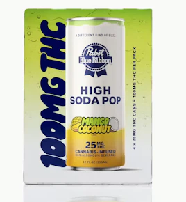 Mango Coconut 25mg 4 Pack