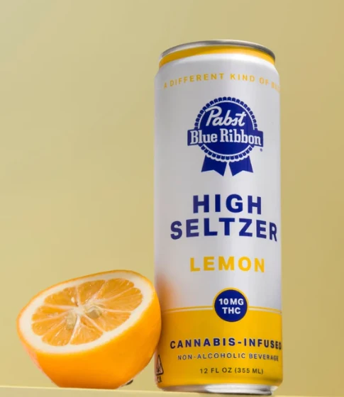 PABST BLUE RIBBON - High Lemon Seltzer 10Mg Main Image