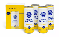 Pabst High Seltzer 4pk 10mg High Lemon