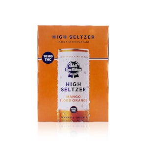 PABST - PABST - Drink - Mango Blood Orange - 4-Pack Seltzer - 40MG