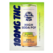 Pabst - High Soda - Mango Coconut - 4pk - 100mg