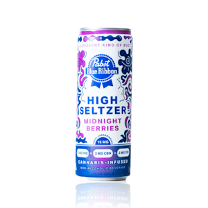 Pabst Labs - Pabst Blue Ribbon - 15mg Seltzer - Midnight Berries