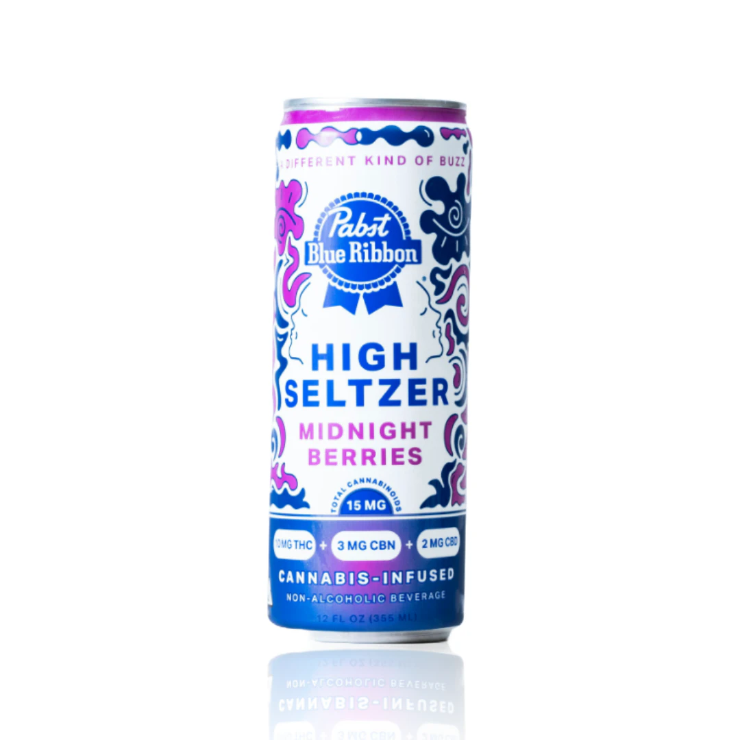 Pabst Labs - Pabst Blue Ribbon - 15mg Seltzer - Midnight Berries Main Image