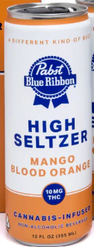 Pabst Labs - [Pabst] Seltzer - 10mg - Mango Blood Orange (H) Main Image