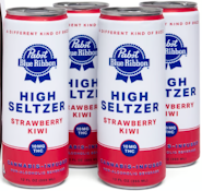 [Pabst] Seltzer - 4pk - 10mg --  Strawberry Kiwi (H)