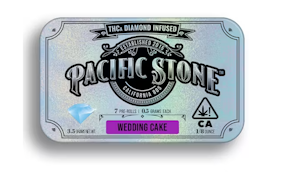Pacific Stone Infused Diamond 7pk Prerolls 3.5g Wedding Cake