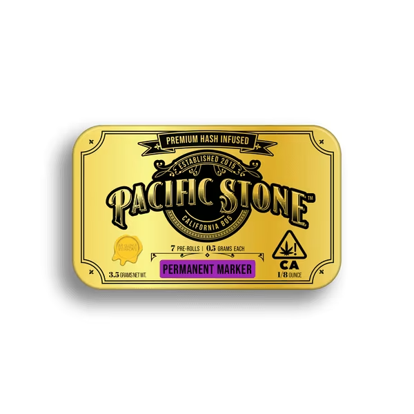 Pacific Stone | Permanent Marker | Hash Infused | 7pk