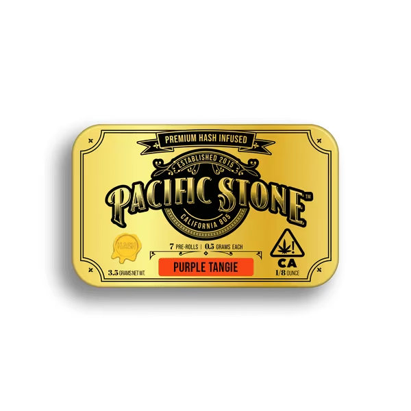 Pacific Stone | Purple Tangie | Hash Infused | 7pk