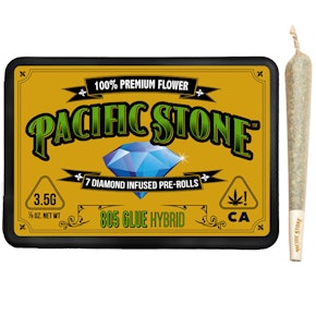 805 Glue | 7 Pack Diamond Infused Pre-Roll | Pacific Stone