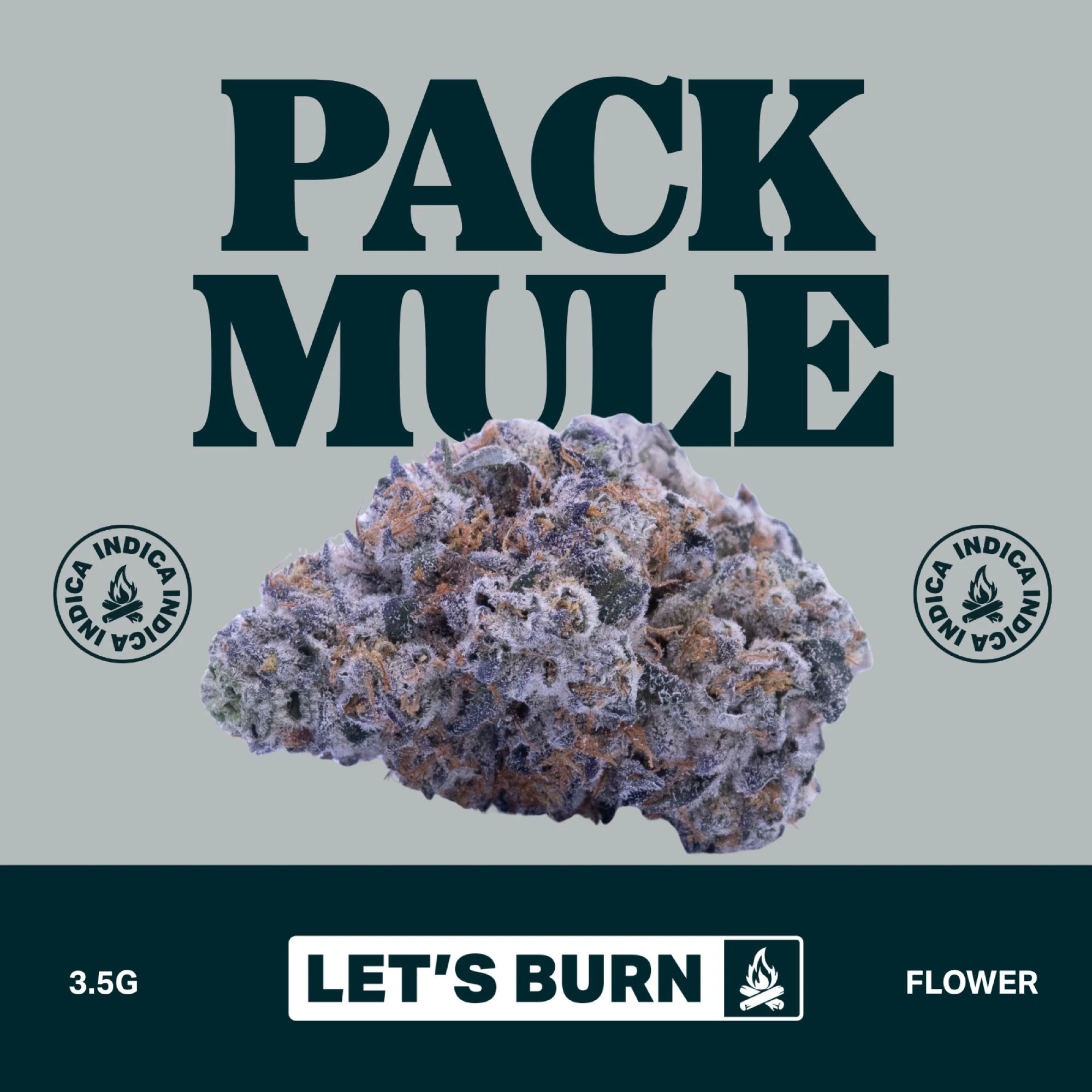 LET'S BURN - Pack Mule 3.5g 0144 Main Image