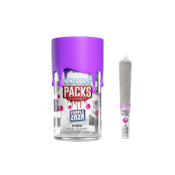 Packwoods | Purple Zaza | 5pk Mini Burst Preroll 2.5g