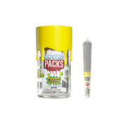 Packwoods | Super Lemon Jack | 5pk Mini Burst Preroll 2.5g