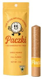 PACZKI - Super Lemon Haze x Verry Cherry x Hypnostank - 1.5 Live Rosin Donut Main Image