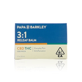 PAPA & BARKLEY - Topical - CBD Rich - 3:1 - Releaf Balm - 15ML 