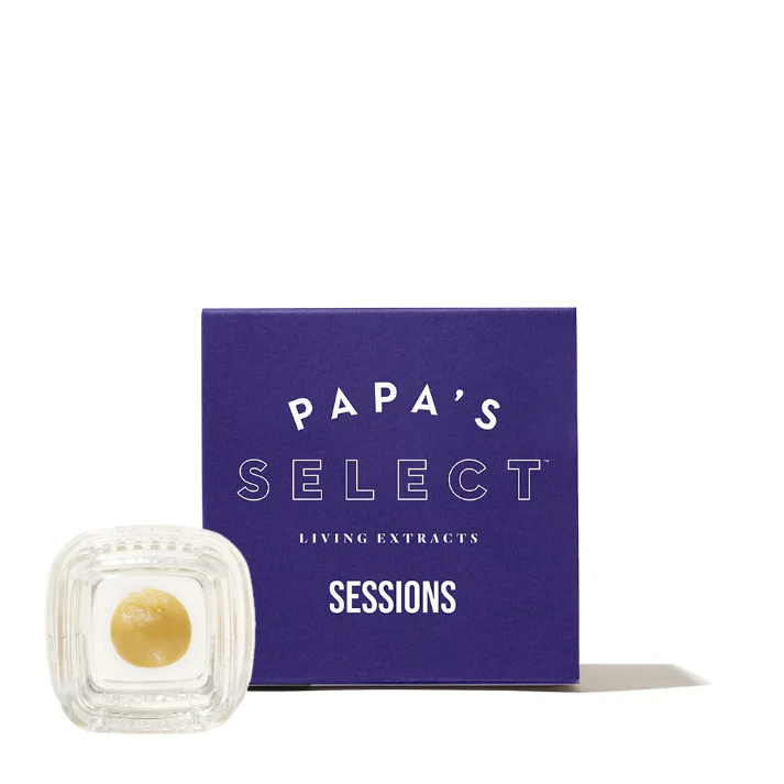 Papa & Barkley - Papa & Barkley - Mandarin Meringue Live Rosin Badder 1g Main Image