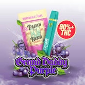 PAPAS HERB | GRAND DADDY PURPLE - AIO | CARTRIDGE | 1G