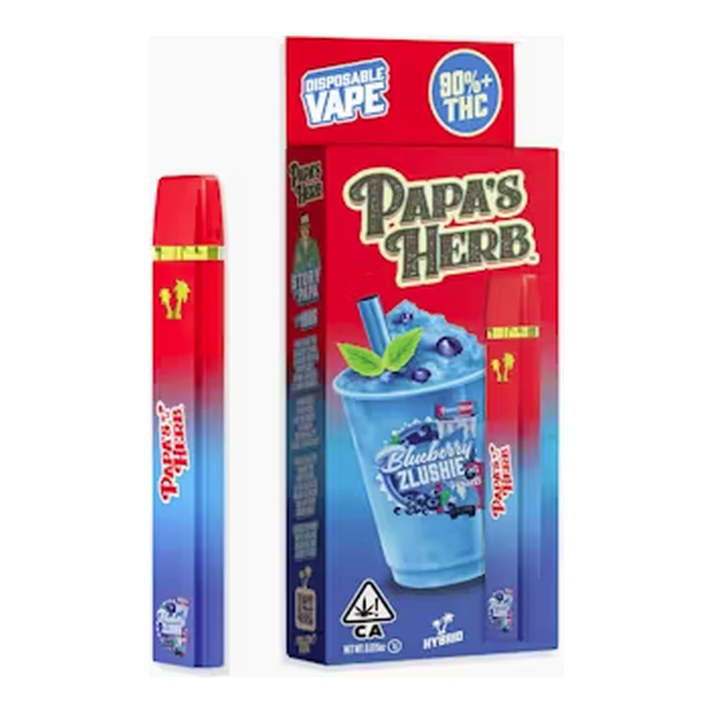Papa's Herb - Papa's Herb | Blueberry Zlushie | All-In-One Vape | 1g Main Image