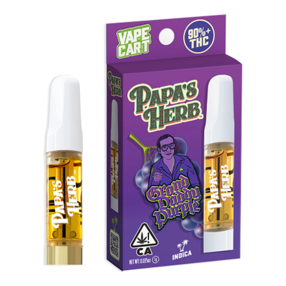Papa's Herb - Papa's Herb | Grand Daddy Purp | Cartridge | 1g Main Image