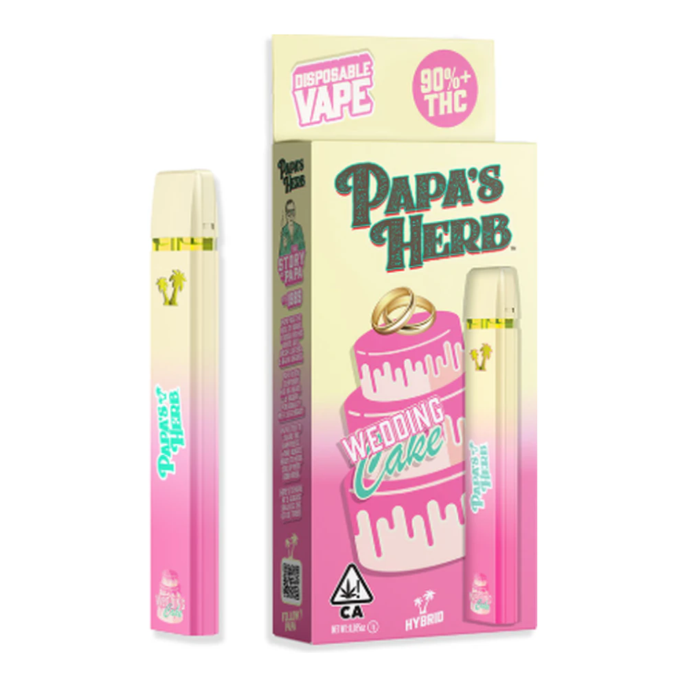 Papa's Herb - Papa's Herb | Wedding Cake | All-In-One Vape | 1g Main Image